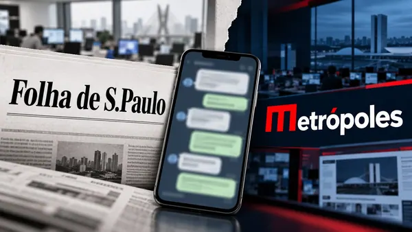 Troca de acusações entre os veículos de mídia chamou atenção nas redes sociais