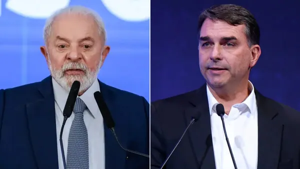 Lula e Flávio Bolsonaro se enfrentam pela primeira vez em um debate nessas eleições